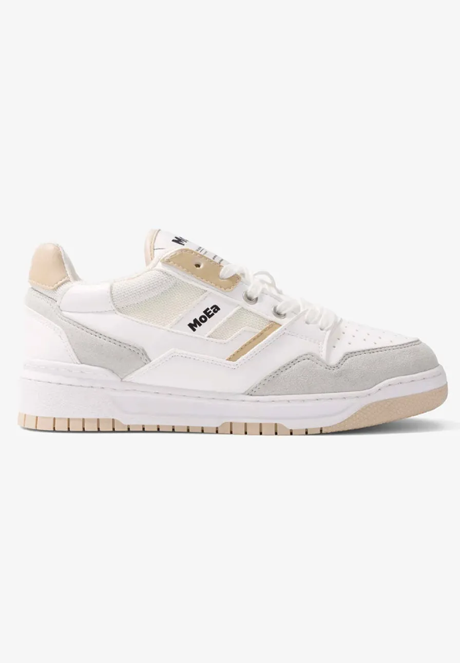 Best Sale Basket GEN2 - Corn White & Beige - Eco Responsable Chaussures