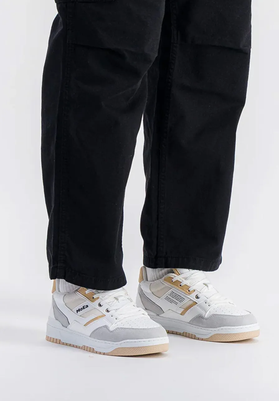 Best Sale Basket GEN2 - Corn White & Beige - Eco Responsable Chaussures