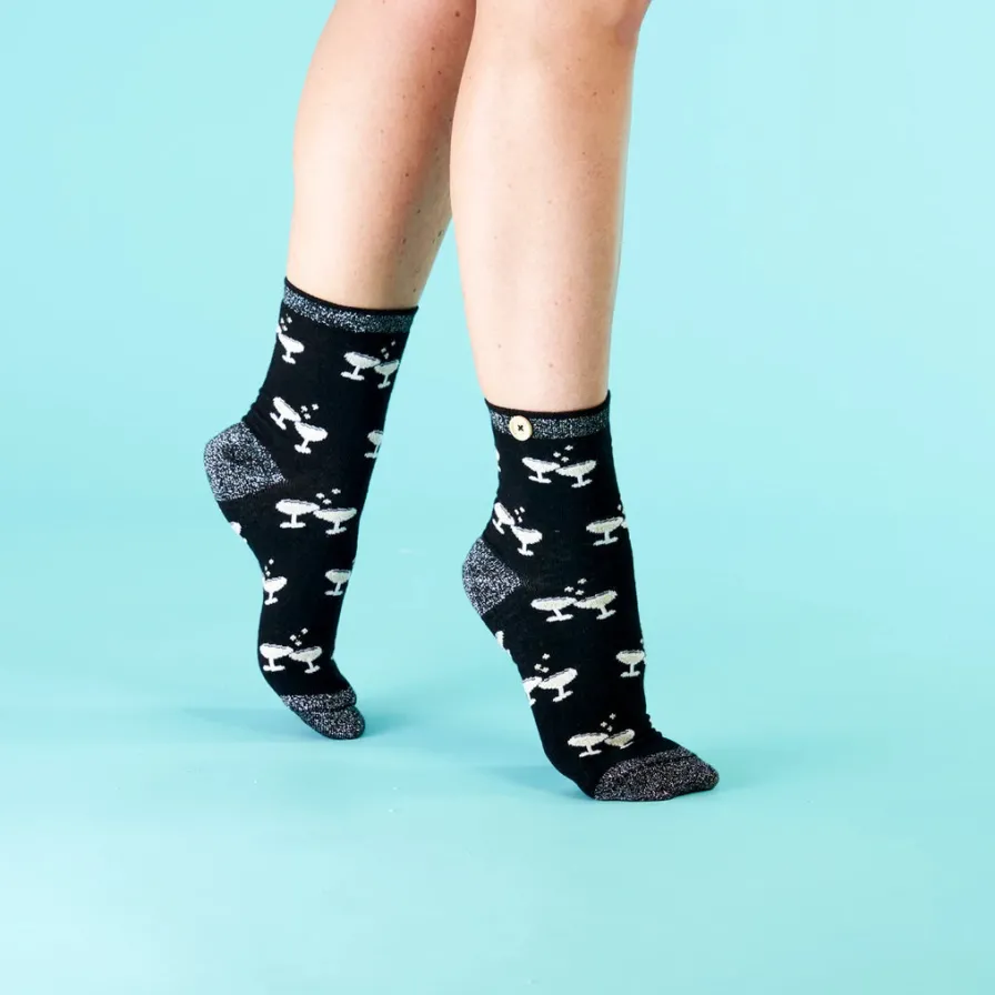 Hot Chaussettes originales Femme ANNE ET TIMOTHE | MAT Chaussettes Et Collants