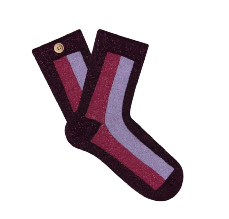 Fashion Chaussettes originales Femme ANNE ET TIMOTHE | MAT Chaussettes Et Collants