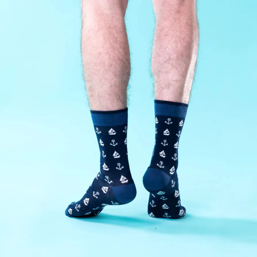 New Chaussettes originales Homme COME & ELLA | MAT Chaussettes Et Collants