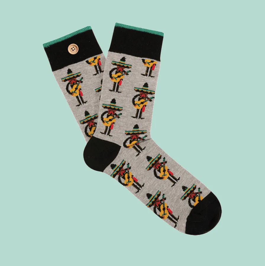 Hot Chaussettes originales Homme QUENTIN & BLANCHE | MAT Chaussettes Et Collants