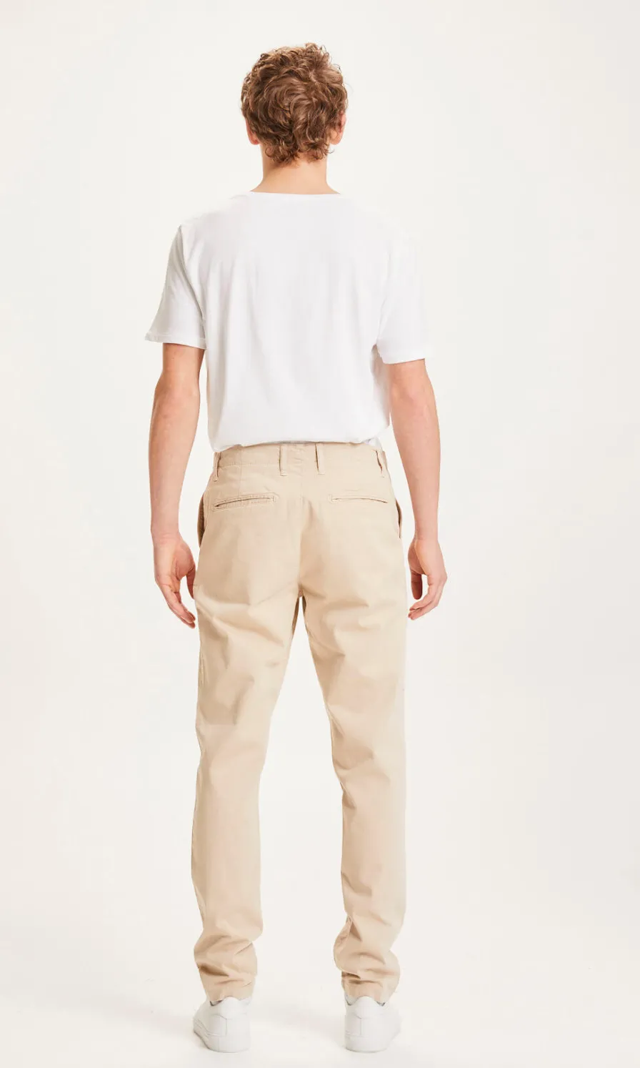 Store Pantalon chino droit Homme Beige | Homme Pantalons Et Shorts