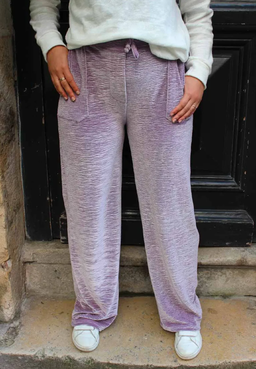 New Pantalon Large Coton Upcyclé I Femme Pantalons & Jeans