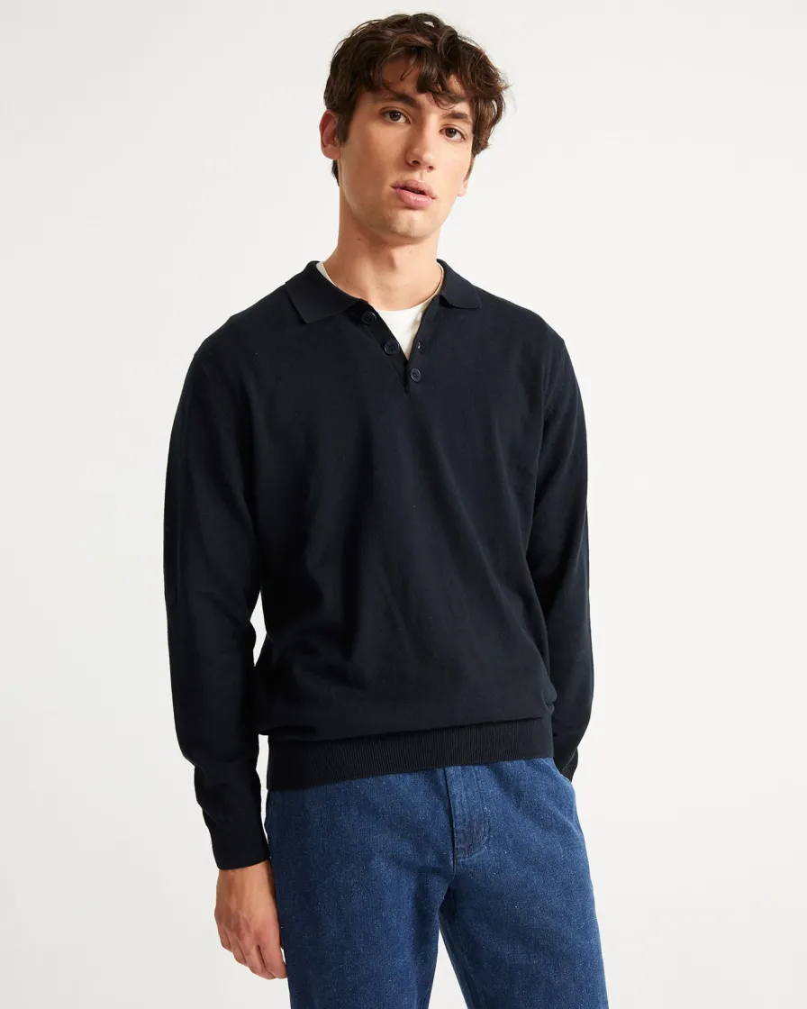 Best Sale Pull col Polo Homme | Homme Pulls & Sweats