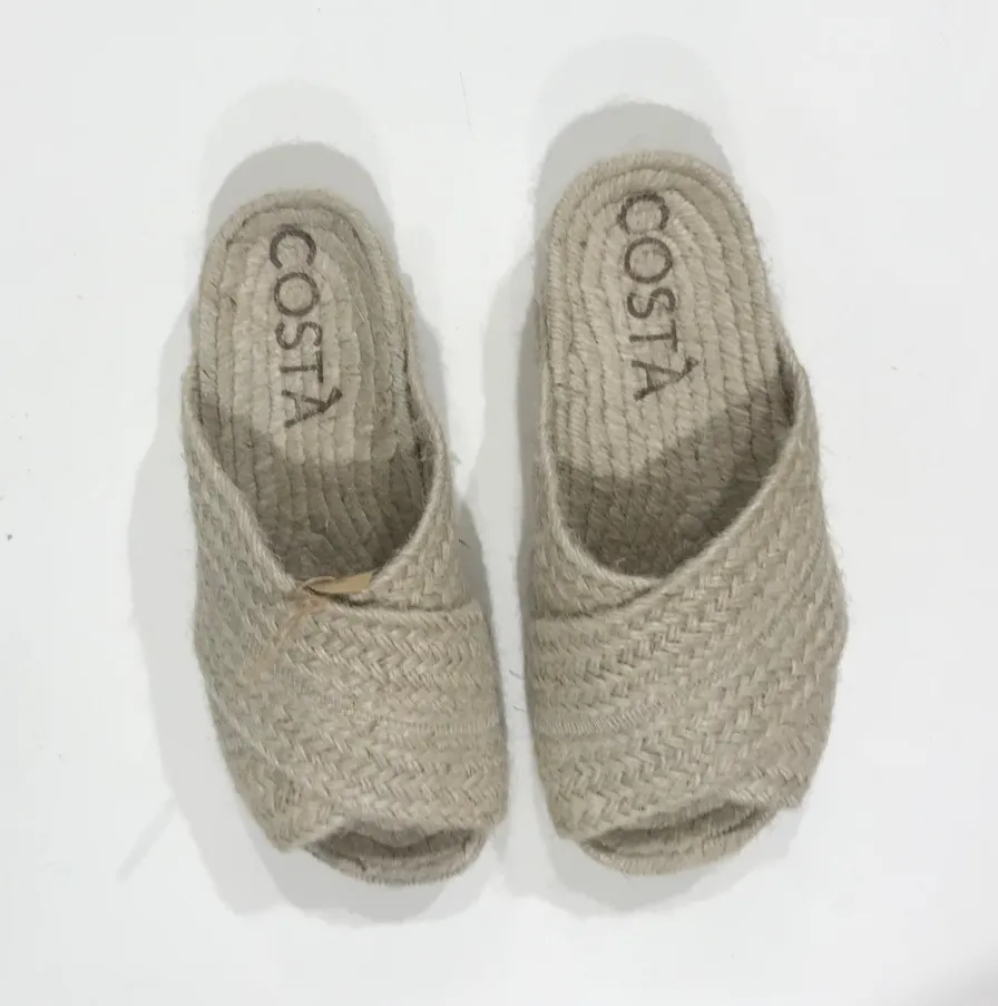 Best Sandale Lola très confortable en jute - fabriqué main en Espagne Chaussures